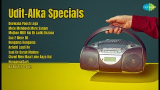 10 Nostalgic Hits | Udit-Alka Special | Udit Narayan Songs | Deewana Pooch Lega | Mere Mehboo...