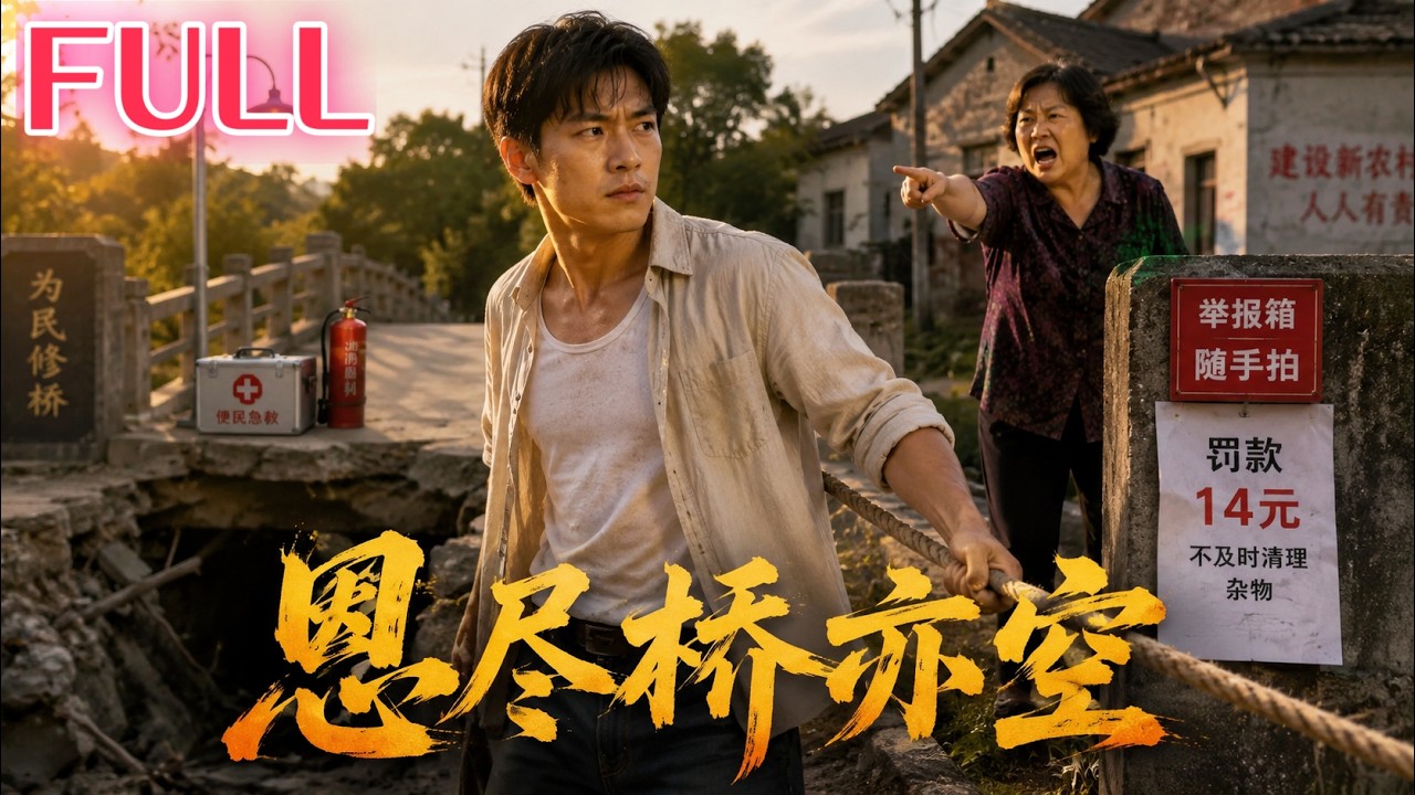 男子自費修橋遭舉報，一怒拆橋村民悔斷腸