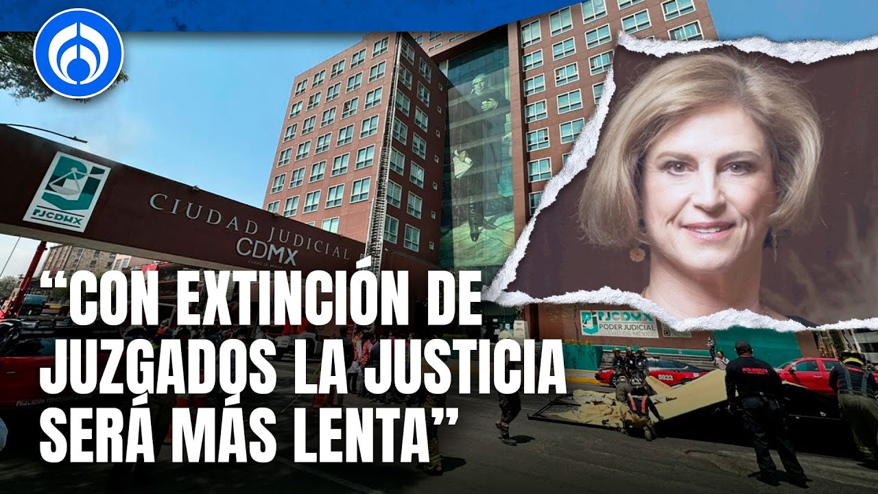 Barra de Abogados lamenta la desaparición de juzgados en CDMX - YouTube
