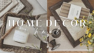 Home Decor Haul 2024 || Curated Haul || Pillow Covers, Etsy Vintage Finds, Zara Home, At Home & More