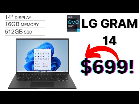 Worlds LIGHTEST Laptop! LG Gram 14 Unboxing & Review!