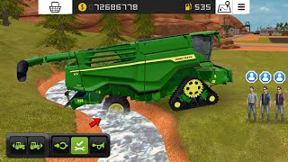 Fs 18 John Deere Harvester Fs18 Multiplayer - Harvest Wheat Farming Simulator 18 Gameplay