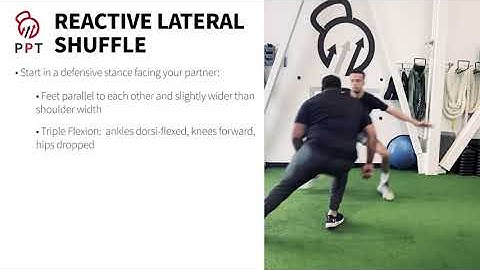 Reactive Lateral Shuffle