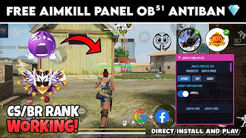 Free Fire MAX OB51 Updated Mod Menu Hack | Unlimited Diamonds Panel | Auto Headshot | Magic Bullet