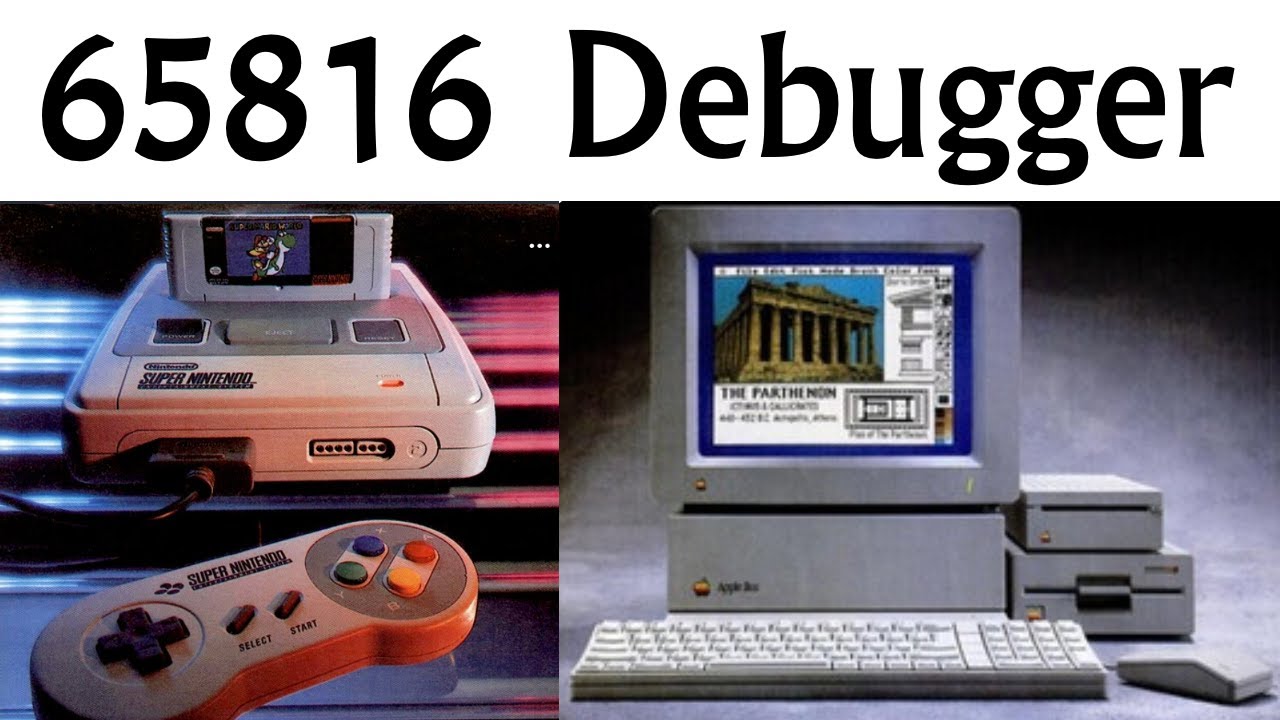 65816 Debugger (processor used in Super NES, Apple IIGS, and RetCom87 ...