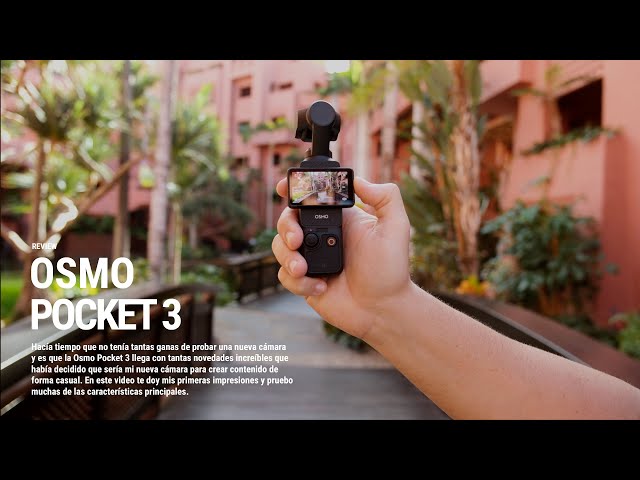 Buscas la mejor cámara de bolsillo? La nueva DJI Osmo Pocket 3 te