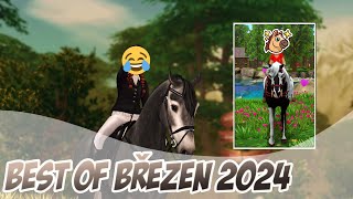 BEST OF BŘEZEN 2024 🤣|| Star Stable CZ