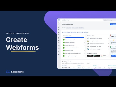 Mastering Webforms in Salesmate CRM: Streamline Your Data Collection and Boost Sales Efficiency