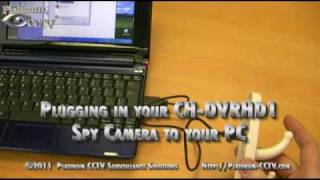 CH-DVRHD1 - Plug into PC with USB - Coat Hook Spy Camera