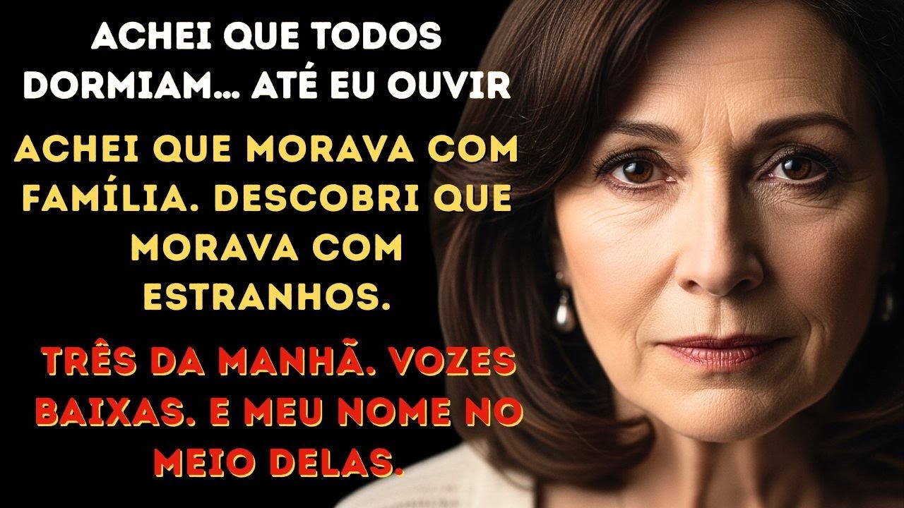 Achei que todos dormiam… até ouvir meu nome atrás da porta