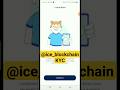 ice_network KYC Complete details | | #ice #shots