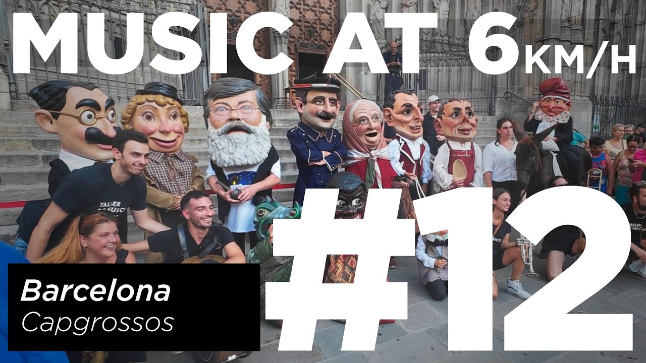 Music at 6km/h #12 — En Cu-cut on the Donkey at Plaça Nova (Sant Roc)