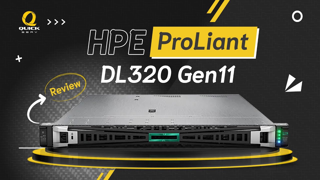 รีวิว - HPE ProLiant DL320 Gen11 | Server 1U ประสิทธิภาพสูง สำหรับองค์กรยุคใหม่