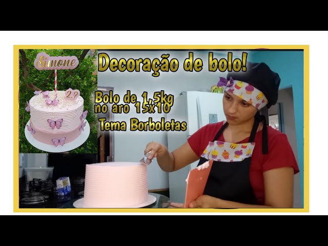 Sobreposição De Bolo Verdadeiro De Andar 🤭/ Bolo Borboletas🦋/ Bolo Efeito  Wave Cake - Liliane Doces 