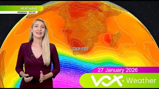 27 January 2026 Vox Weather Forecast