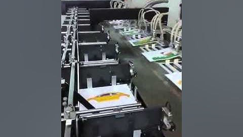 10 station paper collating machine