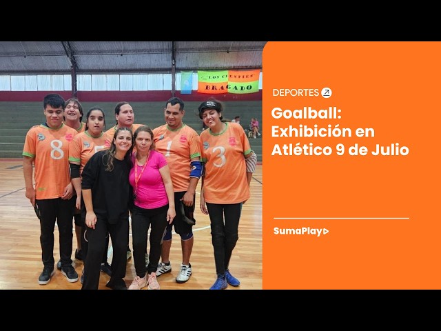 Goalball: exhibición en Atlético