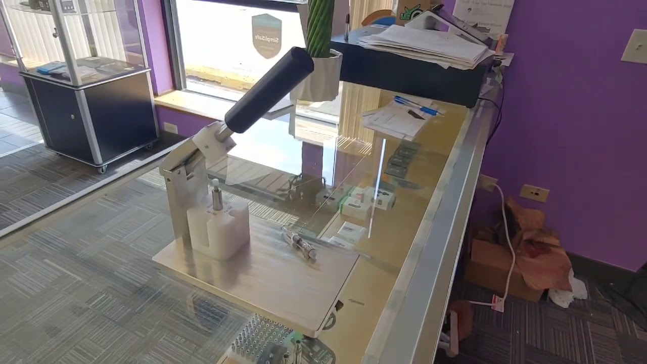 Vape Cartridge Press Machine (press down vape cartridges) YouTube