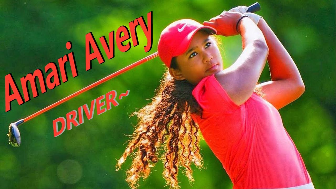 Amari Averyアマリ エイブリー プロゴルファー Driver Shot Slow Motion Youtube