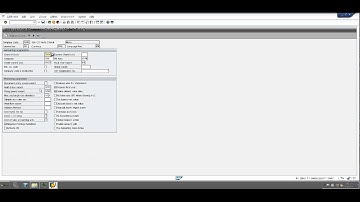 SAP FI - Maintain Company Code Global Parameters