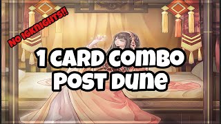 l YuGiOh l New Infernoble 1 Card Combo With DUNE