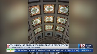 Marion County courthouse begins stained glass restoration