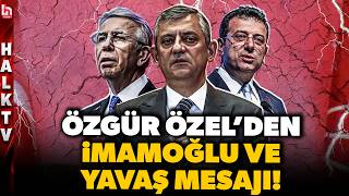 ‘’PARTİ NE KADAR ÖZEL’İNSE…!’’ Özgür Özel’den çok çarpıcı İmamoğlu ve Yavaş açıklaması!