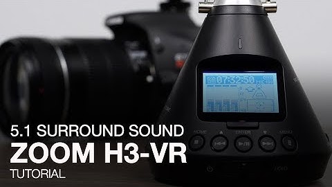 Zoom H3-VR: 5.1 Surround Sound Tutorial