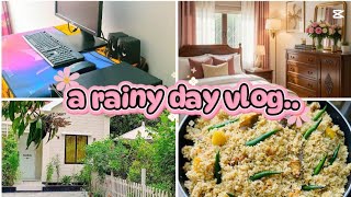বৃষ্টির দিনেও সকাল⏰থেকে বাসিকাজ+রান্না+ঘর গোছানো সবটাই একা manag করি✅dailyvlog