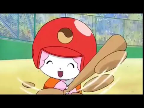 野球をするピアノちゃん