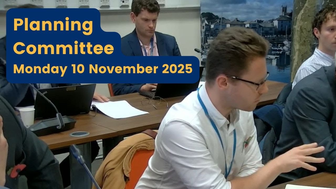 Torbay Council Planning meeting 10 Nov 2025