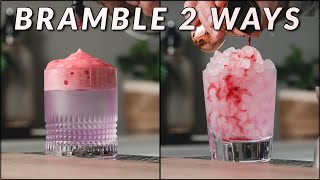 How To Make The Bramble 2 Ways - Elevated Cocktail Garnish