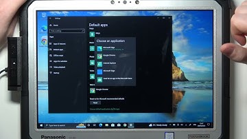 How to Change Default Browser on Panasonic Toughbook?
