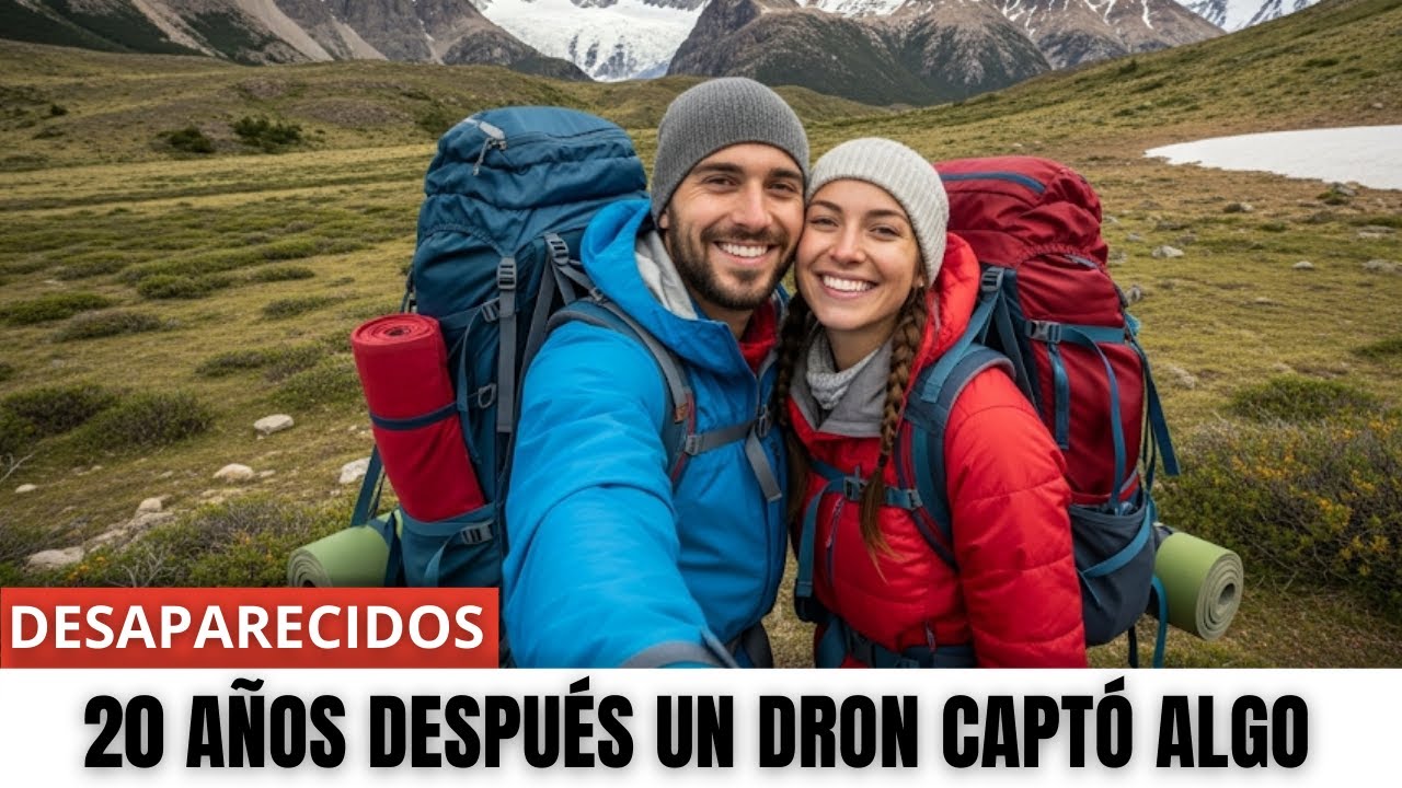 Dos turistas desaparecieron en Patagonia — 20 años después un dron captó algo.