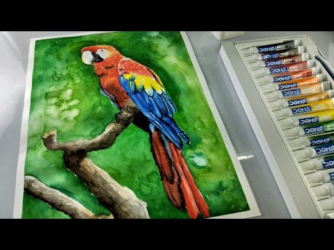 Watercolor Painting of