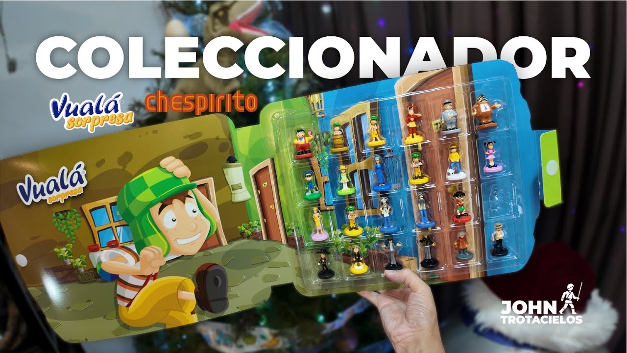¡ASÍ ES EL COLECCIONADOR DE VUALÁ CHESPIRITO! | UNBOXING