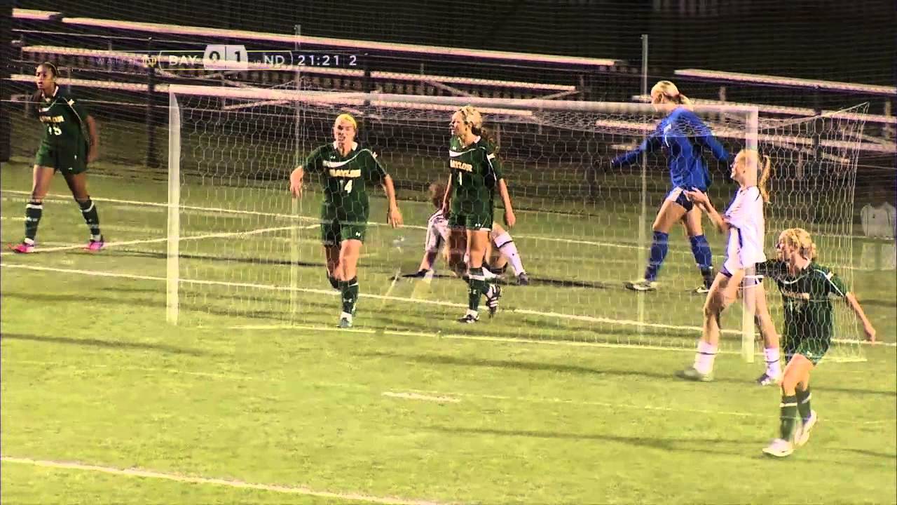 Notre Dame vs Baylor Women's Soccer Highlights - YouTube