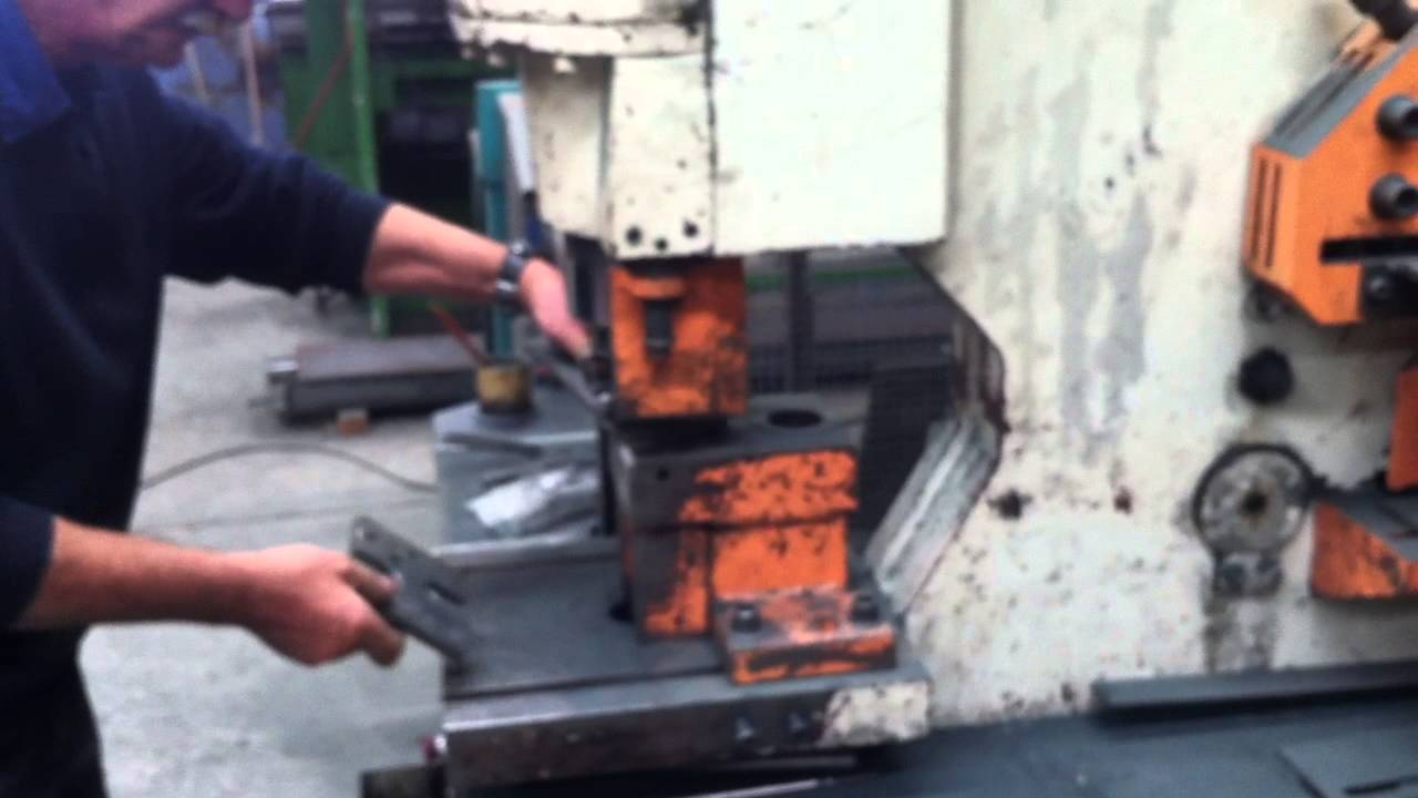 Sunrise IW-100D 100 Tonne Combination Hydraulic Iron Worker