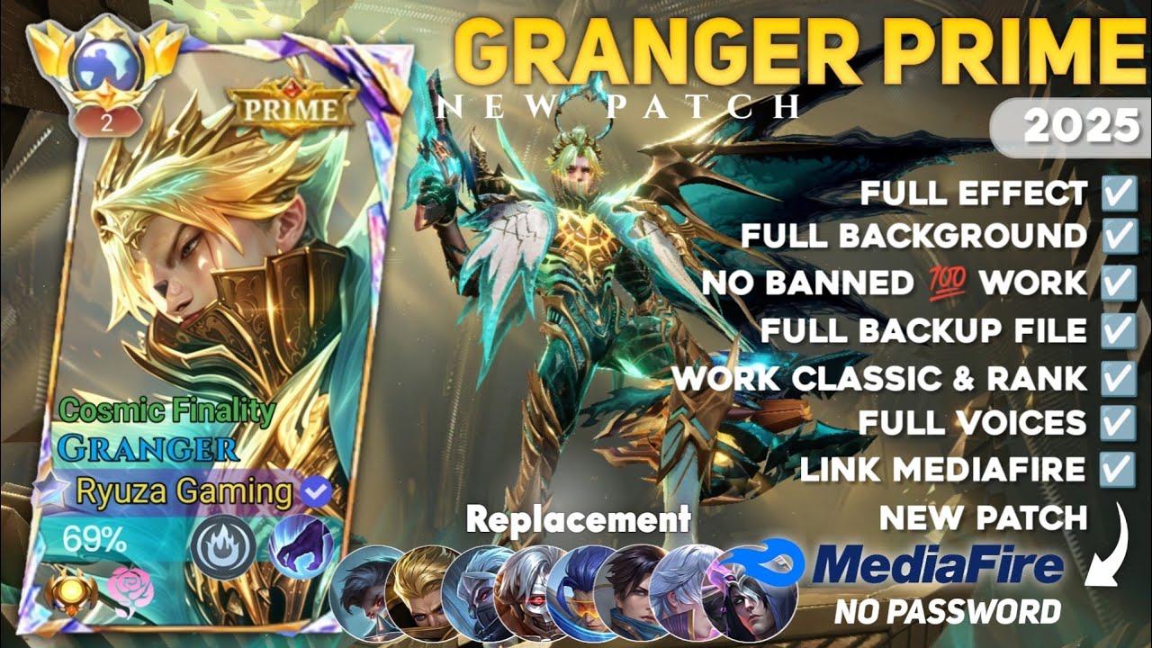 Script Granger Prime - Cosmic Finality No Password | Full Effect Voice | Terbaru