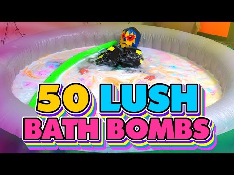 50 Lush Bath Bombs