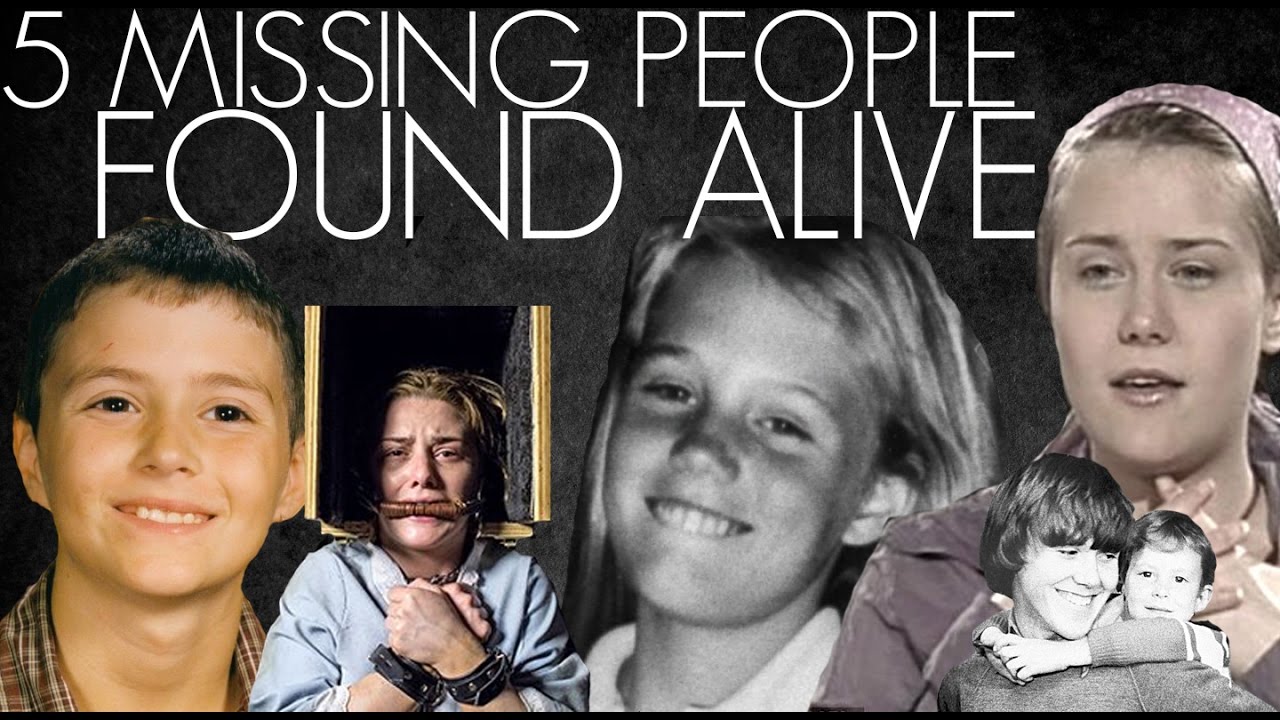 Top 5 Missing People Found Alive Youtube