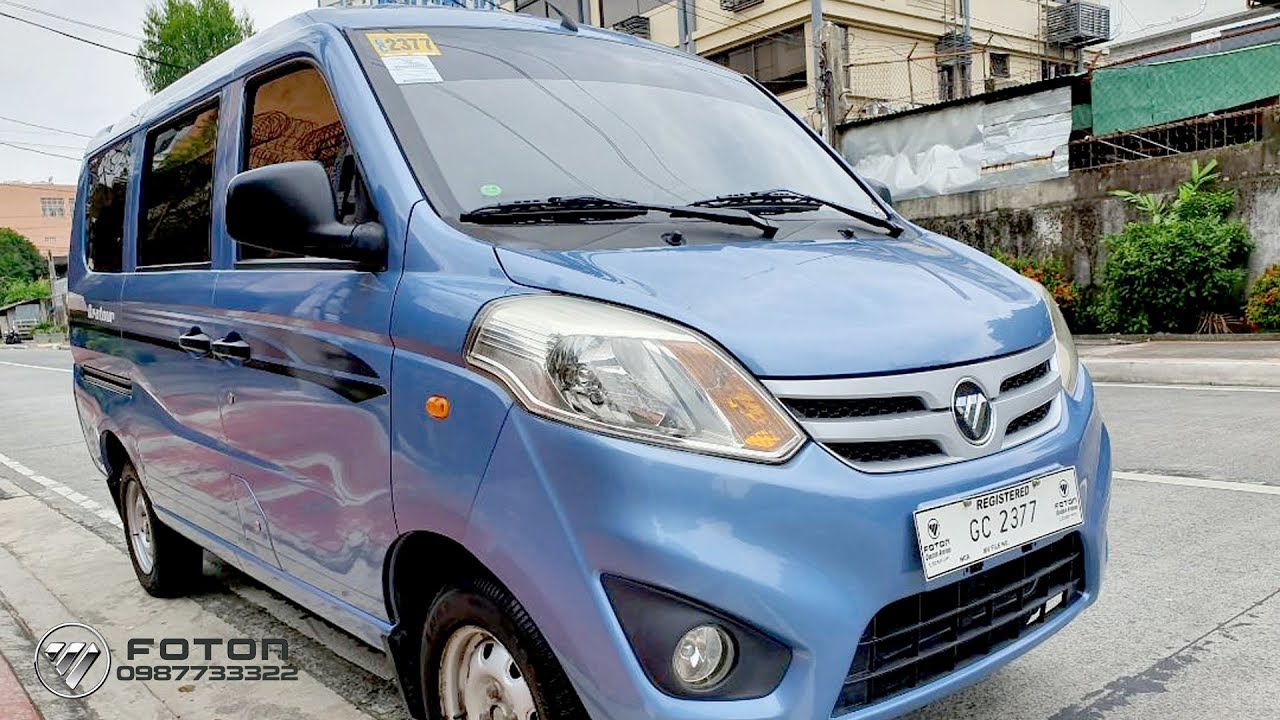 Foton Van, Foton Mini Van, Gratour TV22, Foton 950Kg Xe Van Chất Lượng