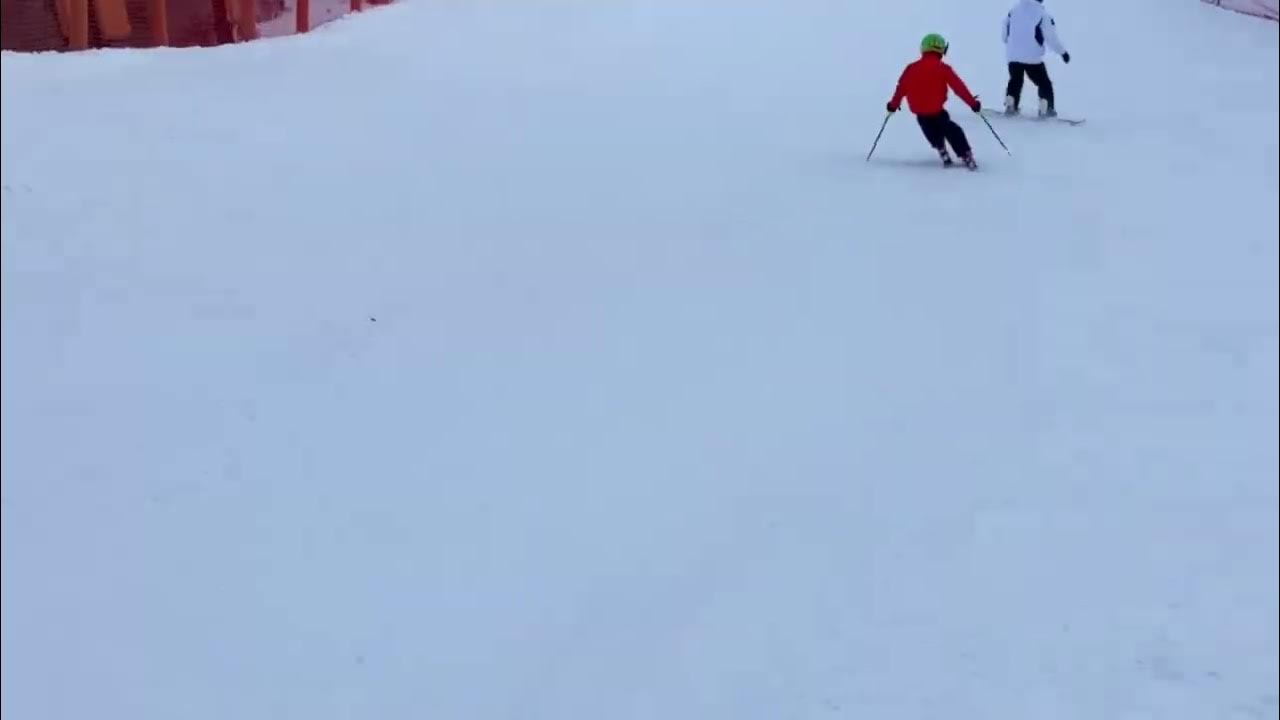 One leg skiing YouTube