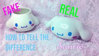 How to tell The Difference Between Real Sanrio And Fake Sanrio?