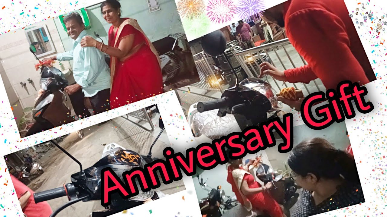 Electric Scooty Gift Kari Mom Dad Ko Marriage Anniversary Par 😁/# ...
