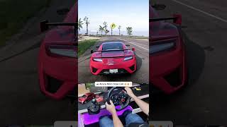🚗 Acura NSX Close Call 😳🔥Forza Horizon 5 #forzahorizon5 #acura