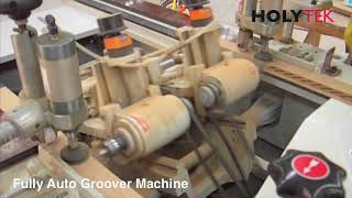 Fully Auto Groover Machine HOLYTEK