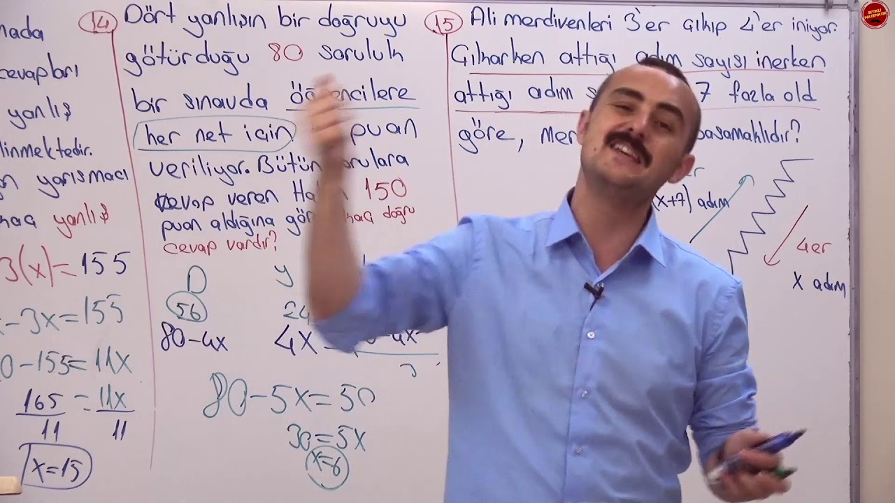 70-Sayı Problemleri I TYT Dekleme Kurma(PDF Açıklamalarda)