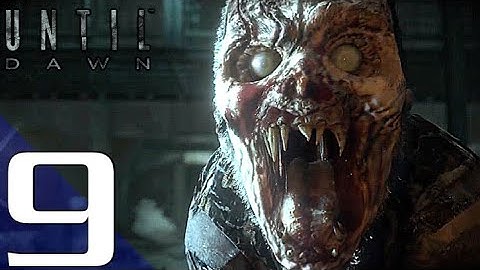 Until Dawn Walkthrough Gameplay Part 9 - Sanatorium Wendigos ( Full Game)