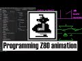 Z80 Coding on the Spectrum Next : Lift animation on Caverns ZX81 game